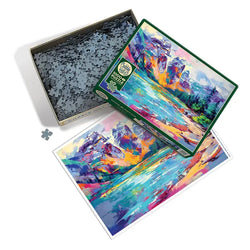 Mountain Lake 1000 Piece Jigsaw Puzzle Cobble Hill (ONLINE ORDER ONLY)