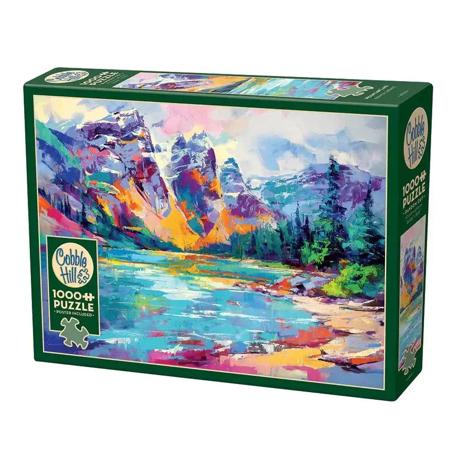 Mountain Lake 1000 Piece Jigsaw Puzzle Cobble Hill (ONLINE ORDER ONLY)