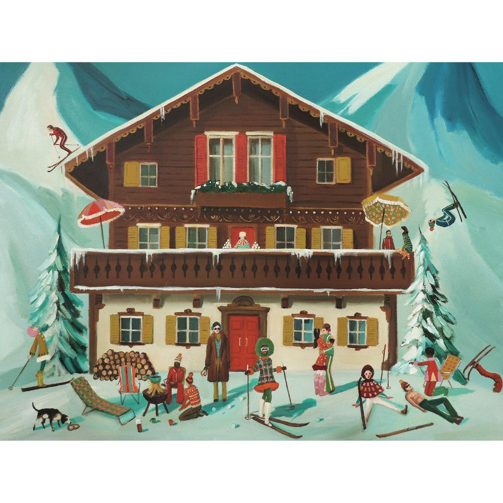 Mountain Moguls 1000 Piece Jigsaw Puzzle NYPC (ONLINE ORDER ONLY)