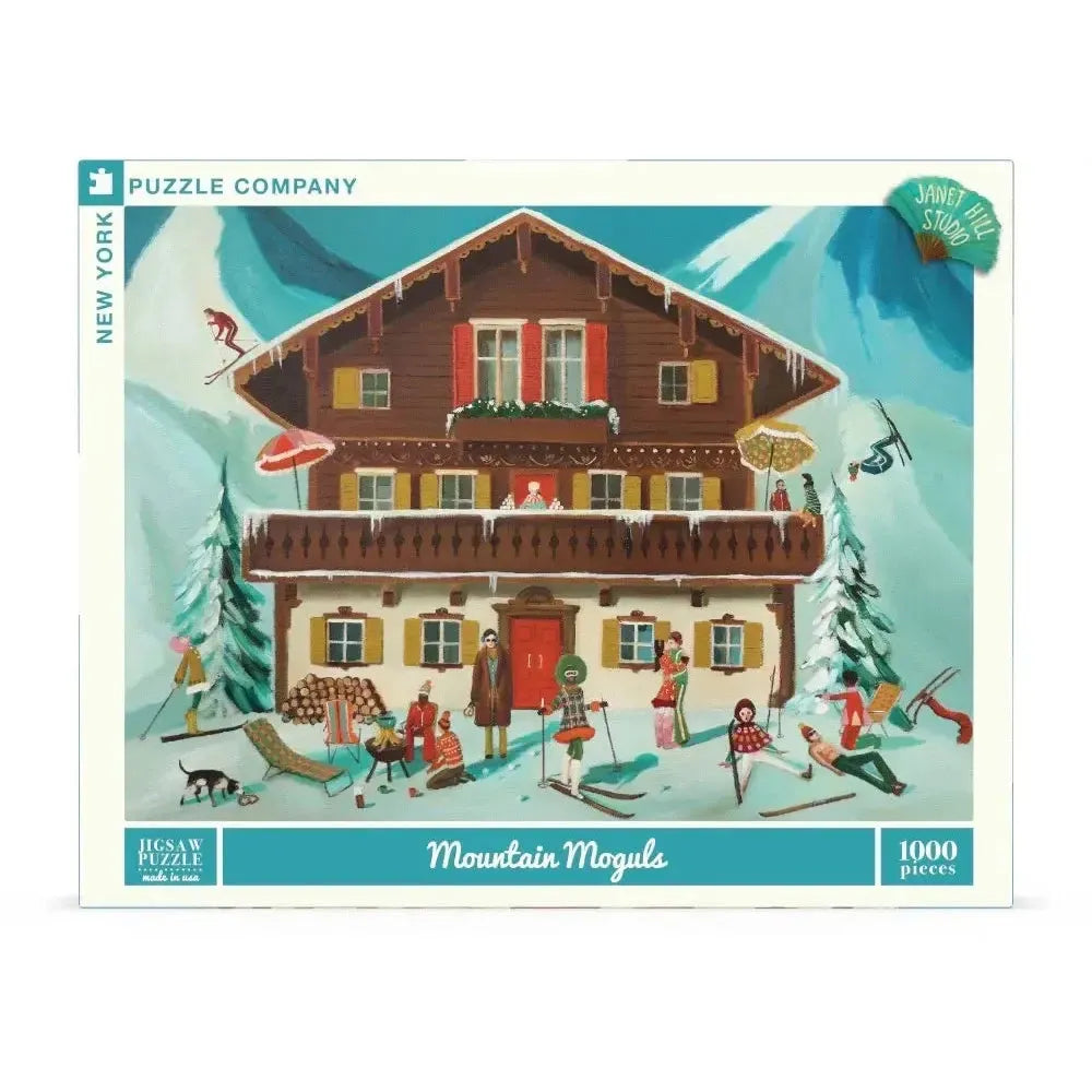 Mountain Moguls 1000 Piece Jigsaw Puzzle NYPC (ONLINE ORDER ONLY)