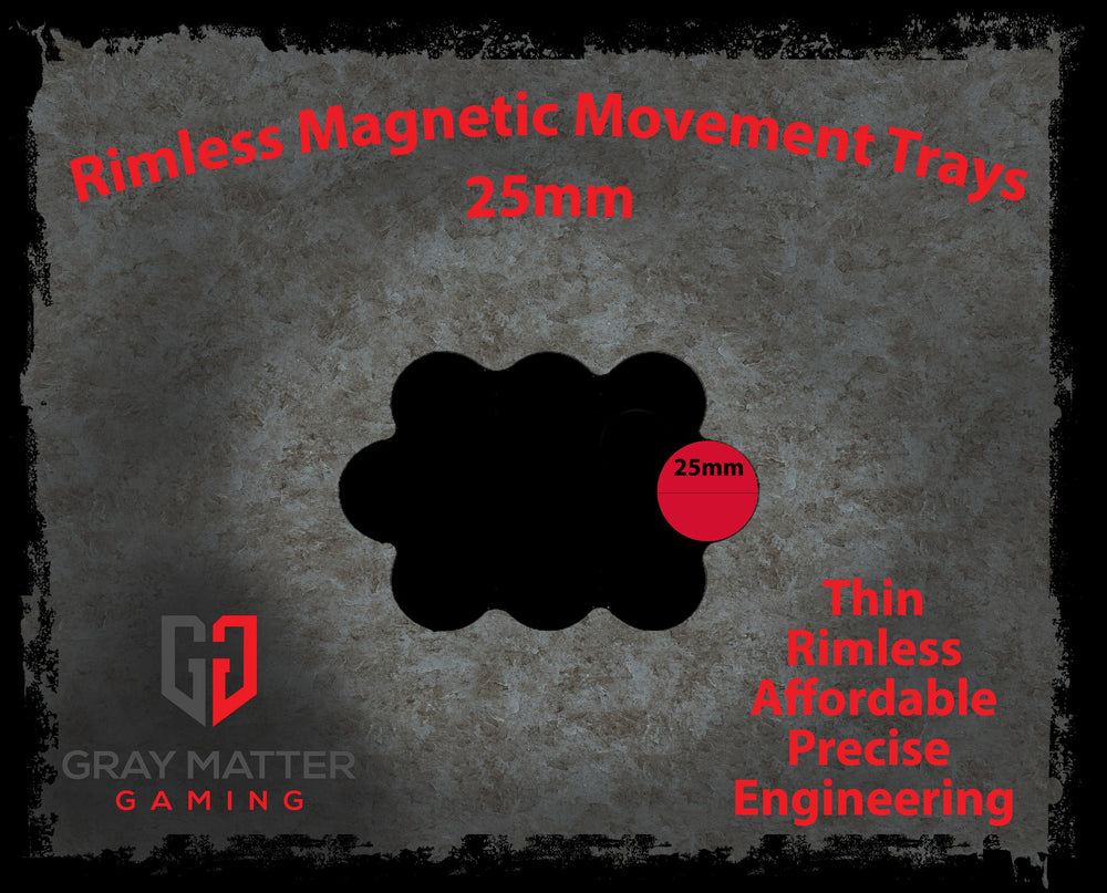 Horde Collection (Set of 5) 10-Man 25mm Cloud Magnetic Movement Tray (Online Order Only)