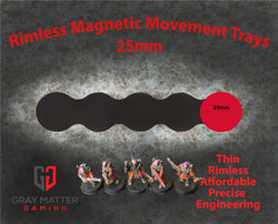 Horde Collection (Set of 5) 25mm Line Magnetic Movement Tray (Online Order Only)