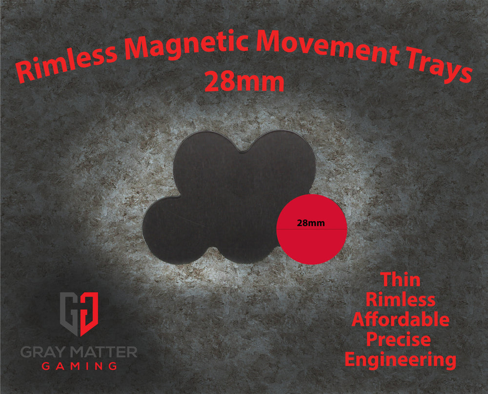 Horde Collection (Set of 5) 28mm Cloud Magnetic Movement Tray (Online Order Only)