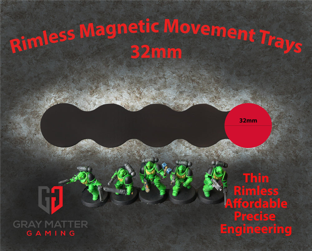 Horde Collection (Set of 5) 32mm Line Magnetic Movement Tray (Online Order Only)