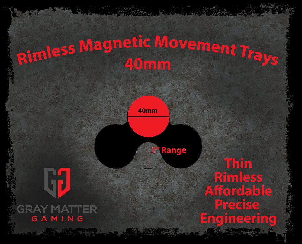 Horde Collection (Set of 5) 40mm Group Magnetic Movement Tray (Online Order Only)