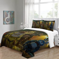Movie Five Nights At Freddys Bedding Set Quilt Duvet Cover Without Filler (Online Order Only)