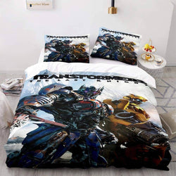 Movie Transformers Optimus Prime Bedding Sets Quilt Cover Without Filler (Online Order Only)