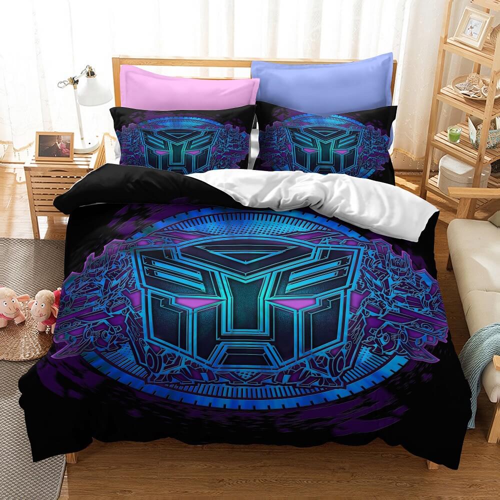 Movie Transformers Optimus Prime Bedding Sets Quilt Cover Without Filler (Online Order Only)