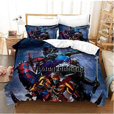 Movie Transformers Optimus Prime Bedding Sets Quilt Cover Without Filler (Online Order Only)