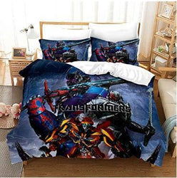 Movie Transformers Optimus Prime Bedding Sets Quilt Cover Without Filler (Online Order Only)