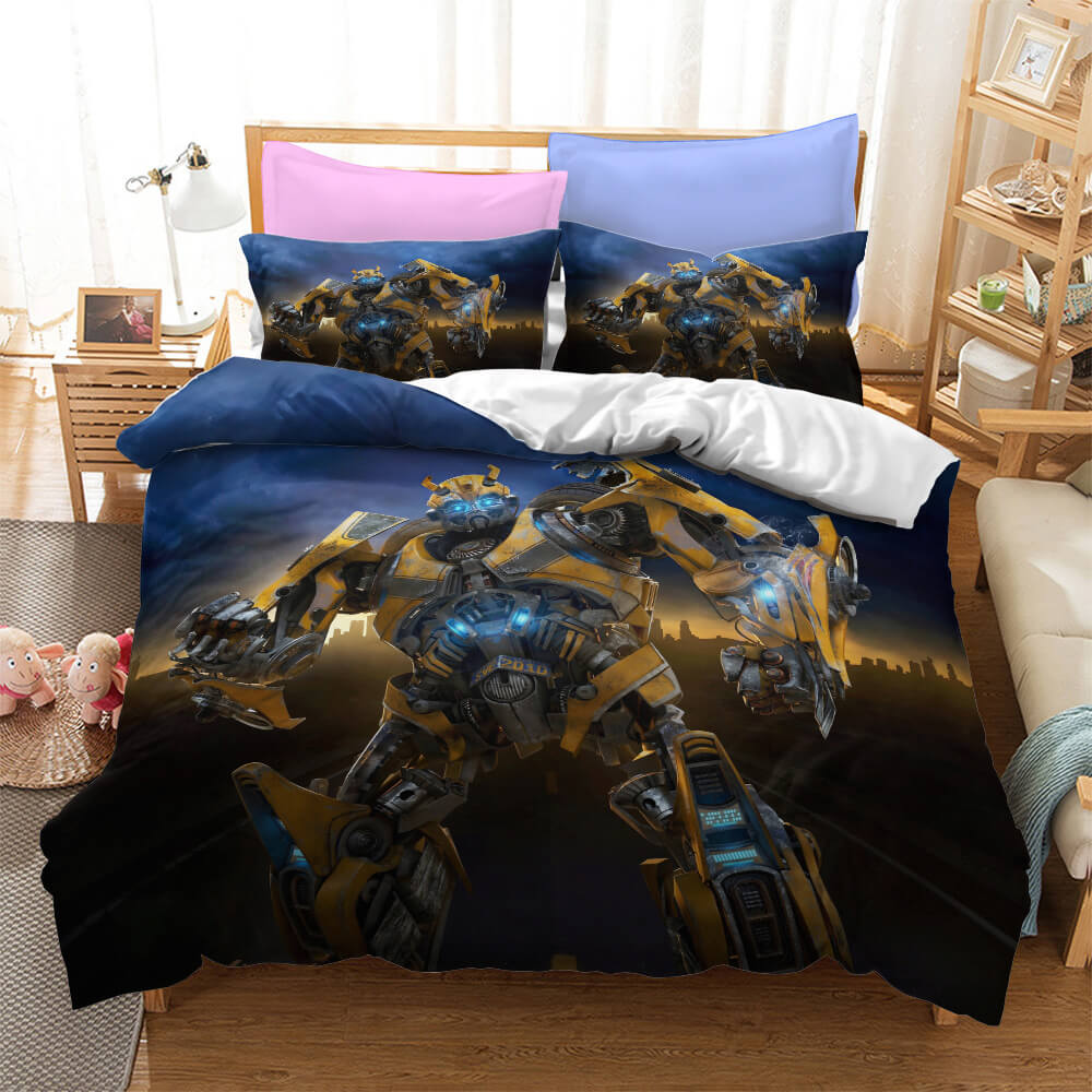 Movie Transformers Optimus Prime Bedding Sets Quilt Cover Without Filler (Online Order Only)