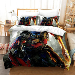 Transformers Optimus Prime Bedding Set Duvet Cover Bed Sets (Online Order Only)