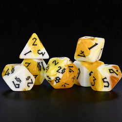 Movie Popcorn Acrylic Dice Set (ONLINE ORDER ONLY)
