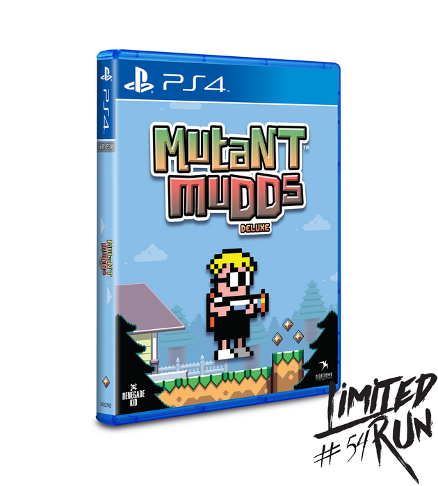 Limited Run Games #54: Mutant Mudds Deluxe (Playstation 4) (Online Order Only)