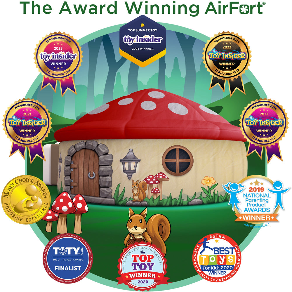 The Original AirFort - Mushroom House (ONLINE ORDER ONLY)
