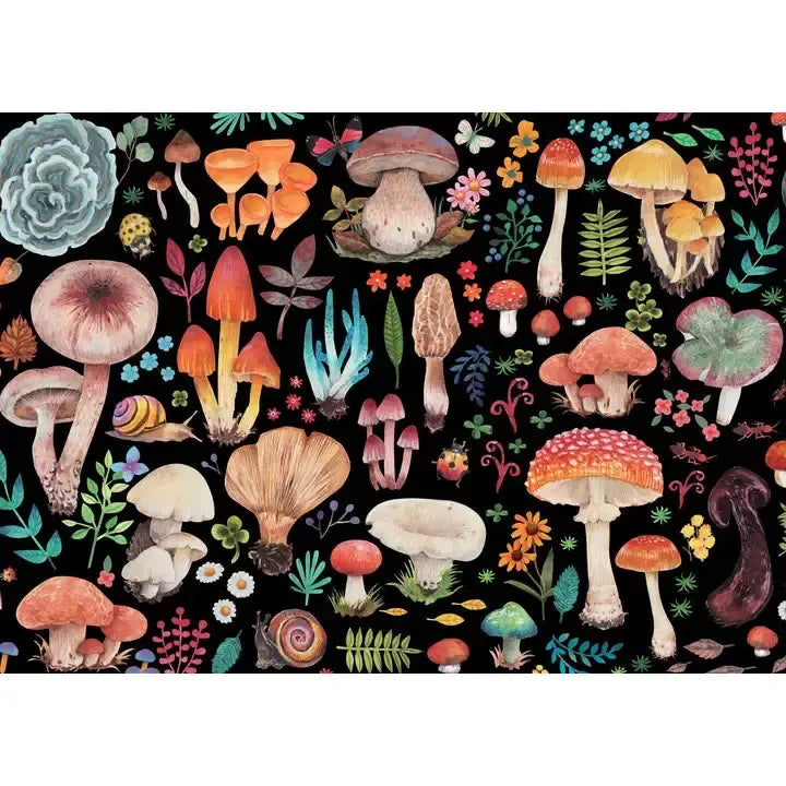 Mushrooms 1000 Piece Jigsaw Puzzle Peter Pauper (ONLINE ORDER ONLY)