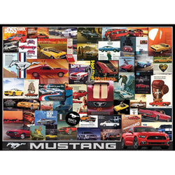Mustang Advertising Collection 1000 Piece Jigsaw Puzzle Eurographics (ONLINE ORDER ONLY)