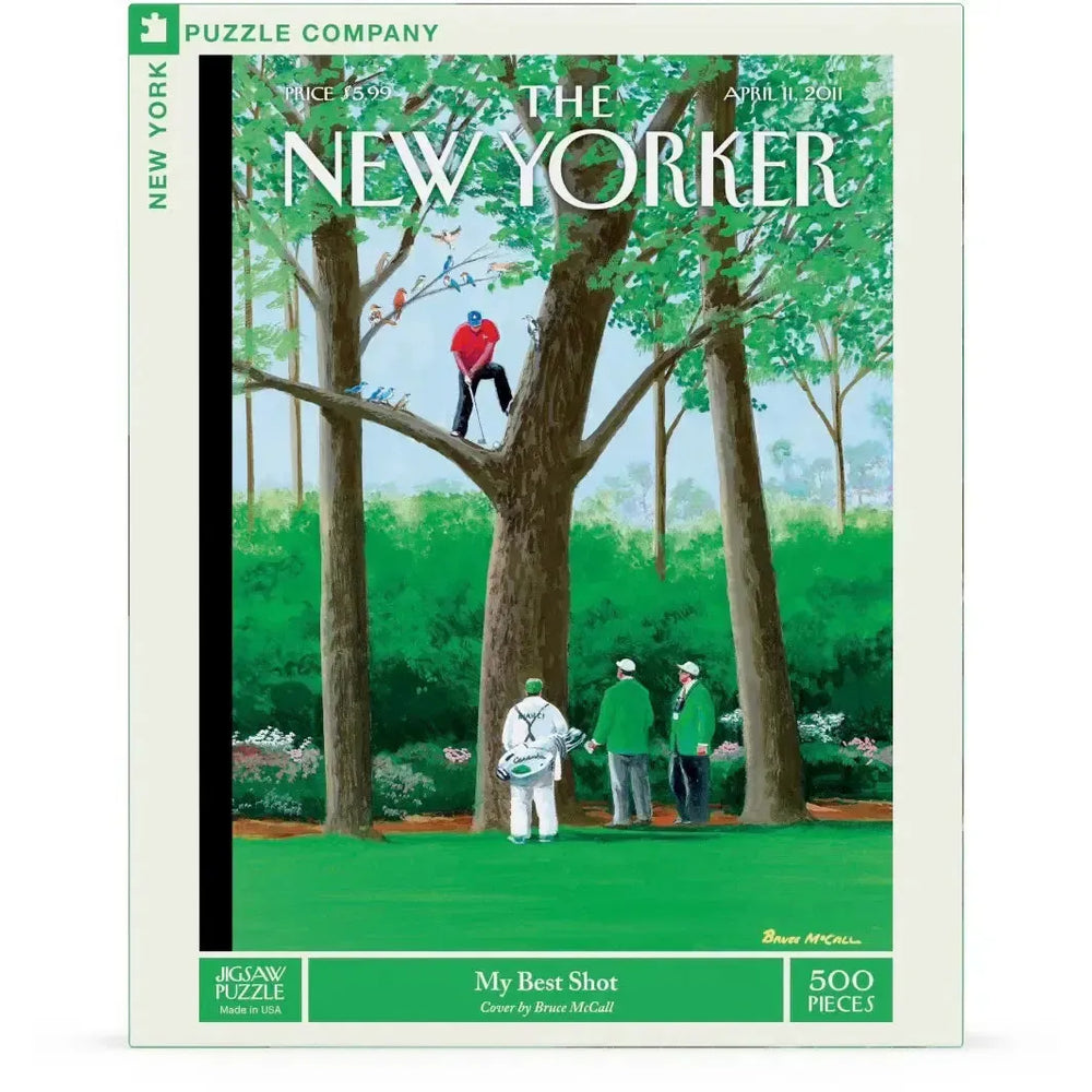 My Best Shot The New Yorker 500 Piece Jigsaw Puzzle NYPC (ONLINE ORDER ONLY)