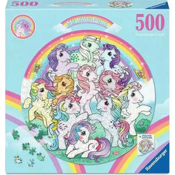 My Little Pony 500 Piece Round Jigsaw Puzzle Ravensburger (ONLINE ORDER ONLY)