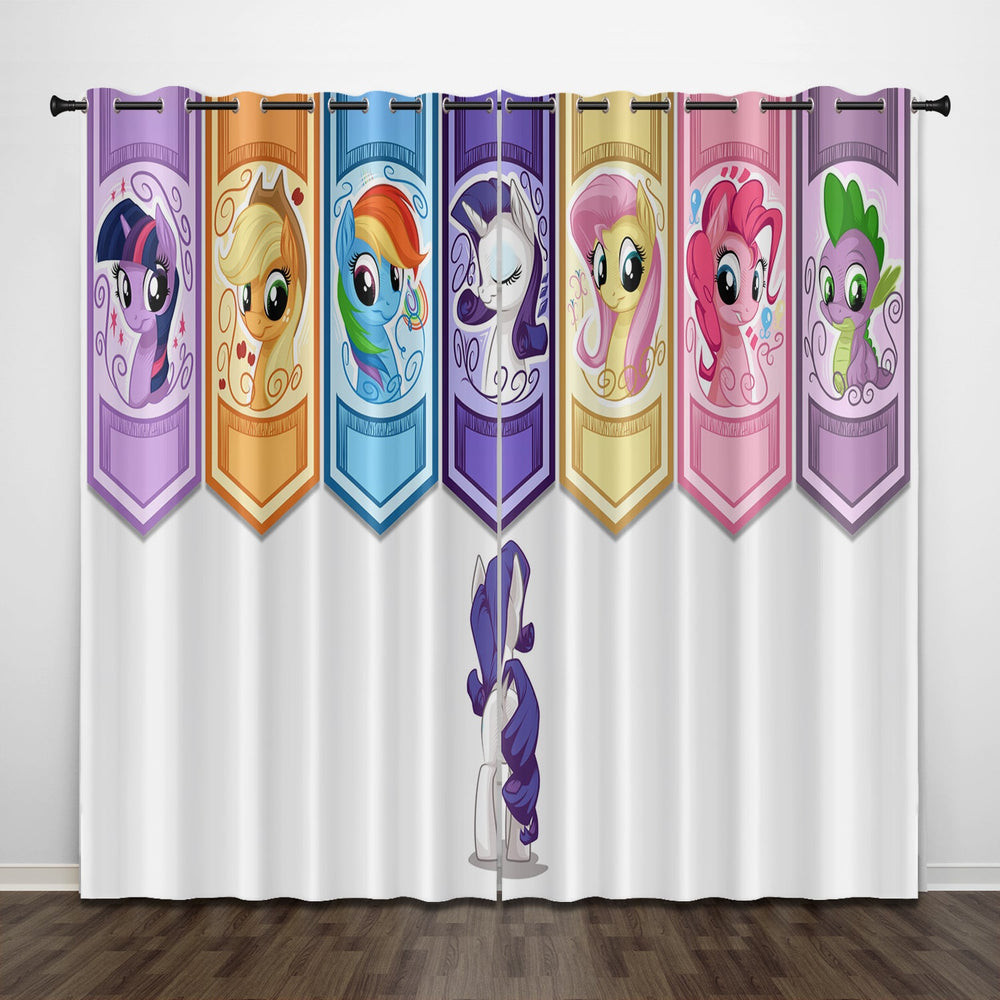 My Little Pony Curtains Pattern Blackout Window Drapes (Online Order Only)