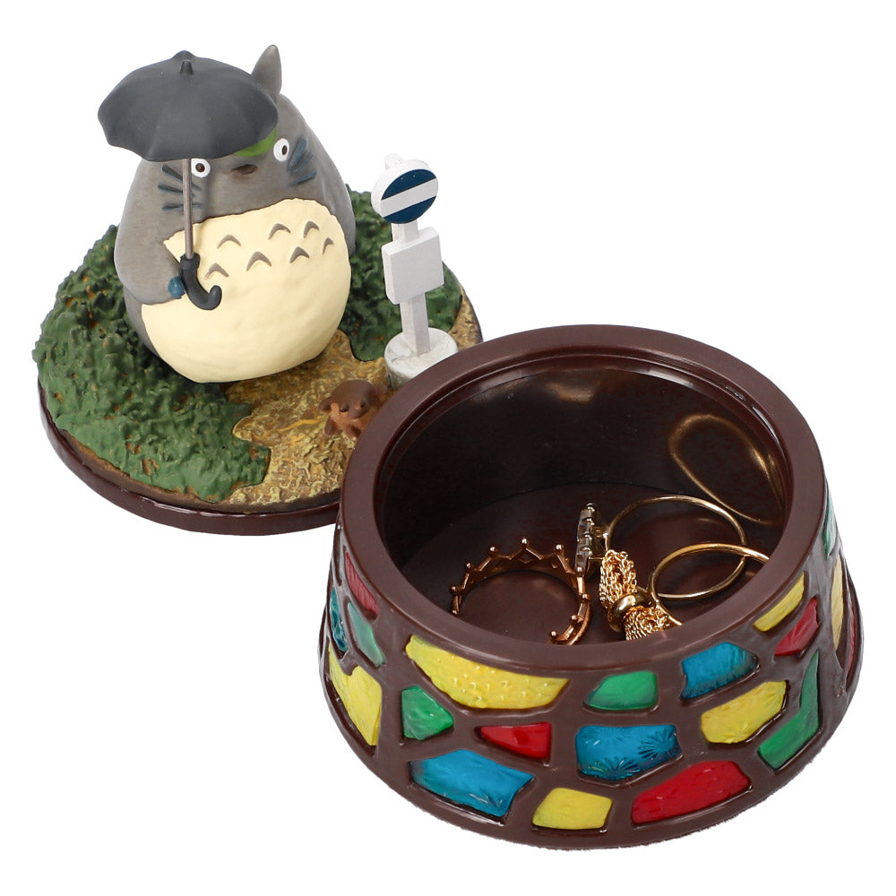 My Neighbor Totoro - Totoro and the Bus Stop Decorative Trinket Box (Online Order Only)