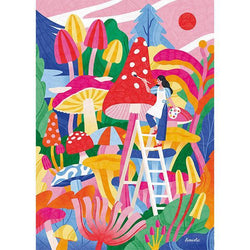Mycology Whimsy 500 Piece Jigsaw Puzzle Holiyay (ONLINE ORDER ONLY)