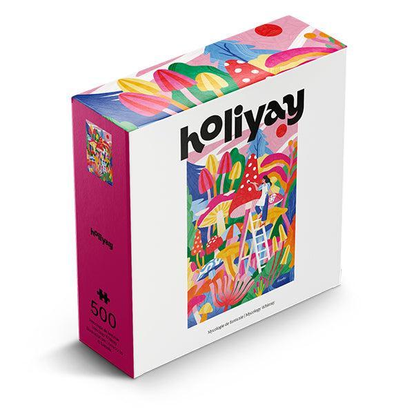 Mycology Whimsy 500 Piece Jigsaw Puzzle Holiyay (ONLINE ORDER ONLY)