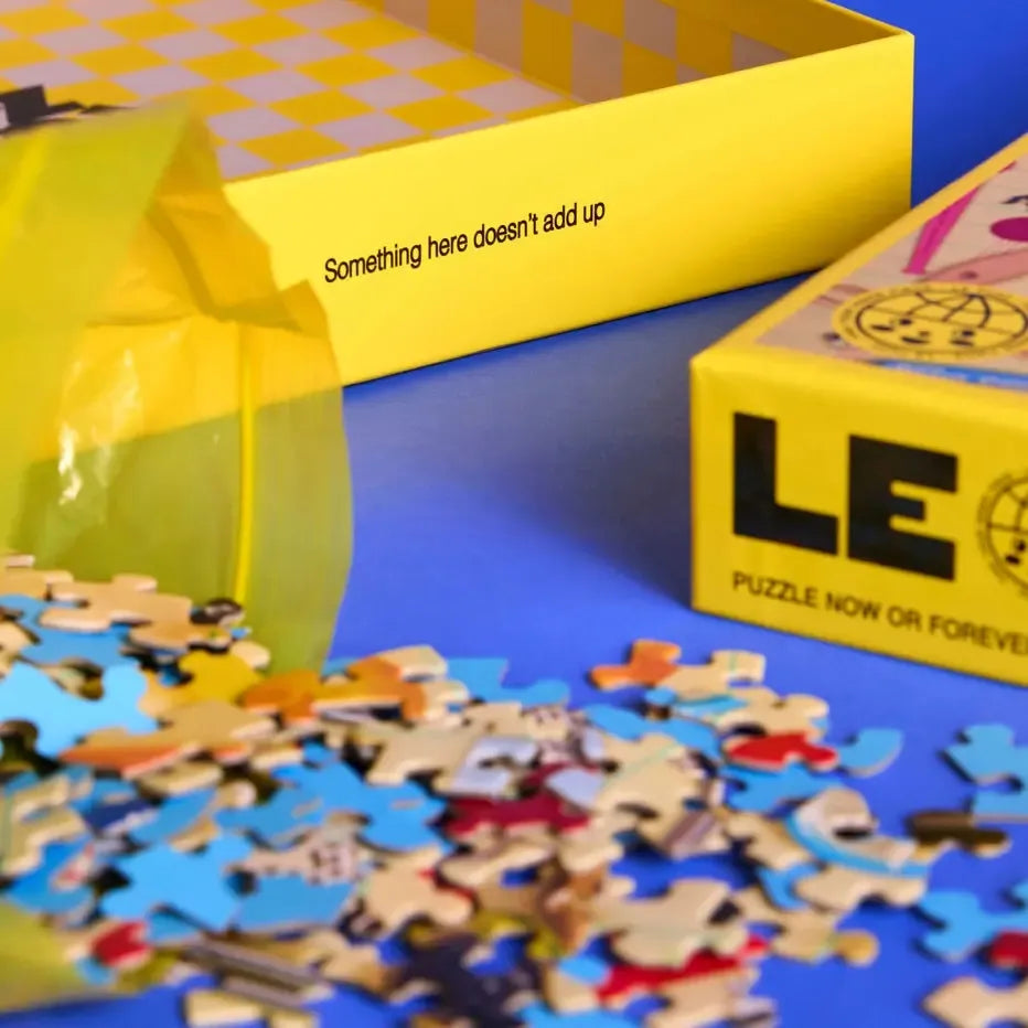 Mystery 1000 Piece Jigsaw Puzzle Le Puzz (ONLINE ORDER ONLY)