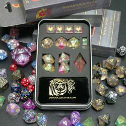 Mystery Hoard - 13 Dice Set Bundle + 1 RPG Accessory