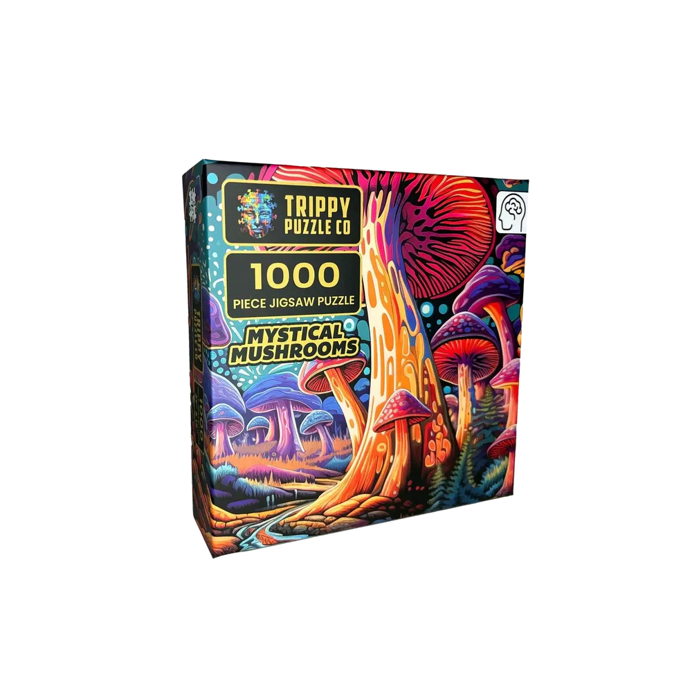 Mystical Mushrooms 1000 Piece Jigsaw Puzzle Trippy (ONLINE ORDER ONLY)