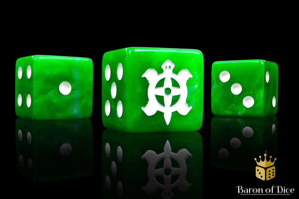 Aztec Turtle Dice - Mythic Earth Official (ONLINE ORDER ONLY)
