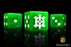 Aztec Turtle Dice - Mythic Earth Official (ONLINE ORDER ONLY)