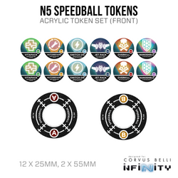 Infinity N5 Acrylic Speedball Token Set