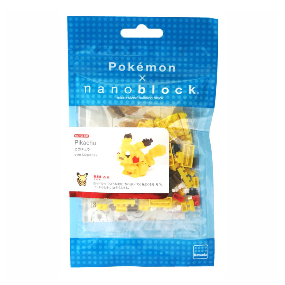Nanoblock: Pokémon Series - Pikachu (ONLINE ORDER ONLY)