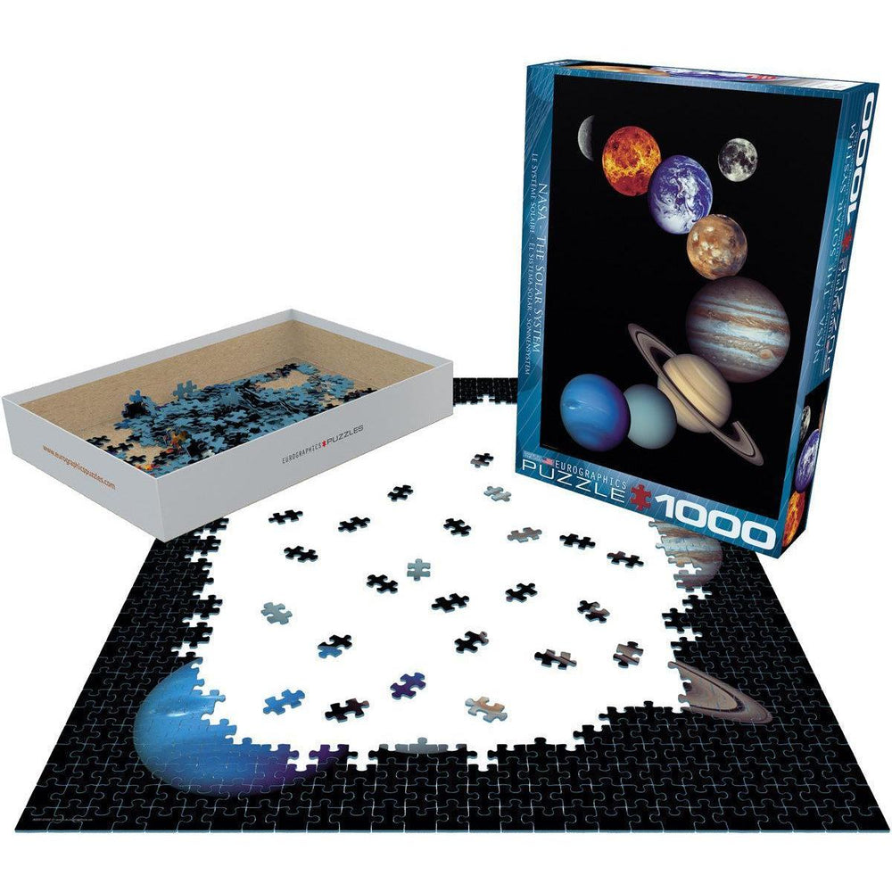 NASA - Solar System 1000 Piece Jigsaw Puzzle Eurographics (ONLINE ORDER ONLY)
