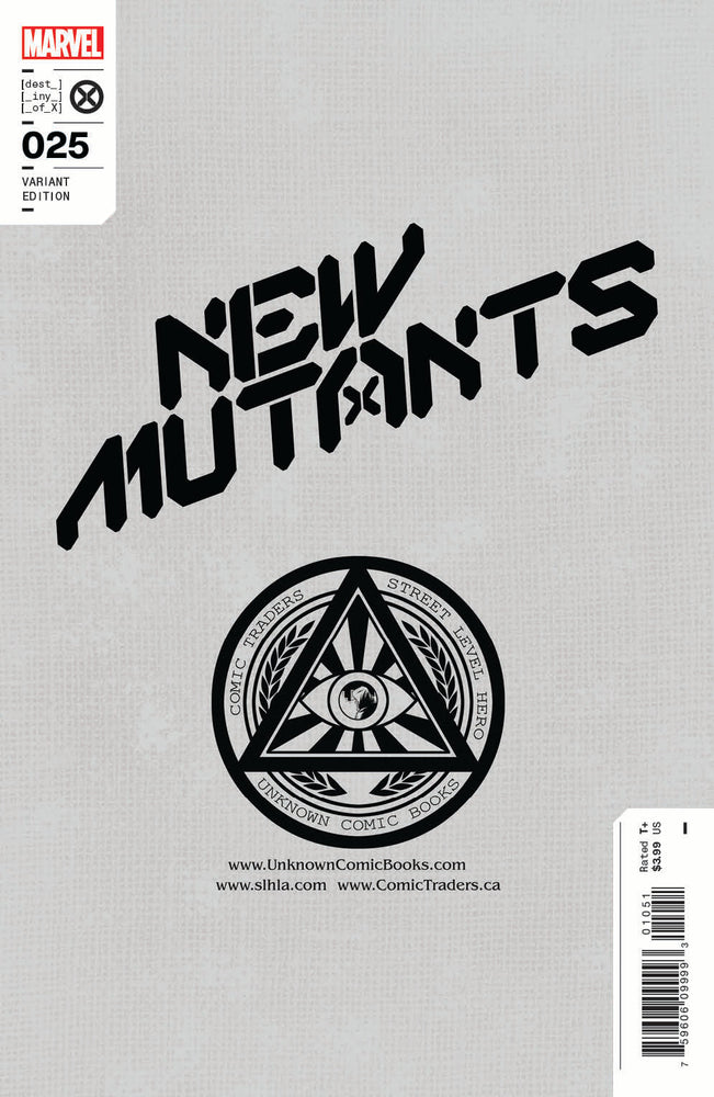 New Mutants 25 Unknown Comics Derrick Chew Exclusive Var (04/27/2022) (05/04/2022) (05/11/2022) (05/18/2022) (Online Only)