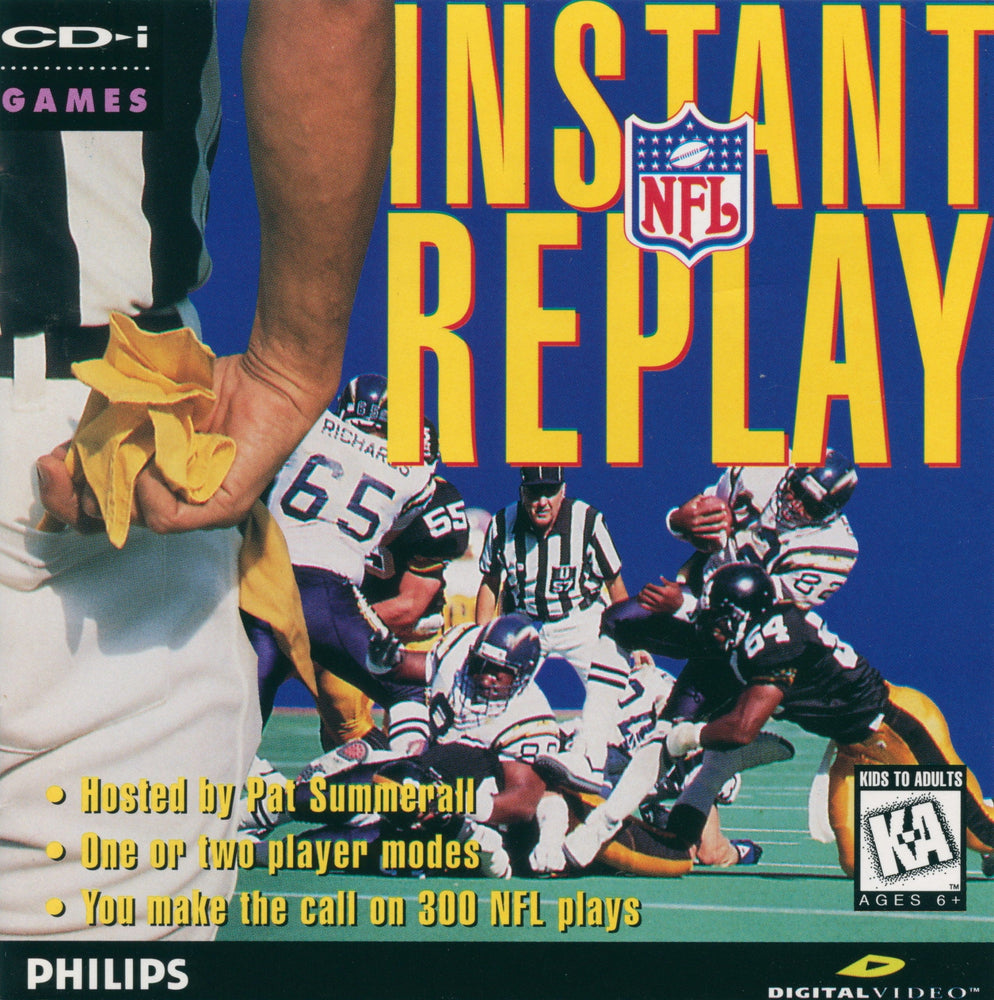 NFL Instant Replay (CD-i) (ONLINE ORDER ONLY)