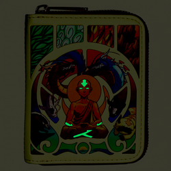 Loungefly: Avatar: The Last Airbender - Aang Mediation Zip Around Wallet (ONLINE ORDER ONLY)