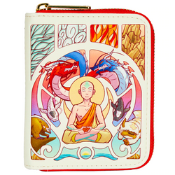 Loungefly: Avatar: The Last Airbender - Aang Mediation Zip Around Wallet (ONLINE ORDER ONLY)