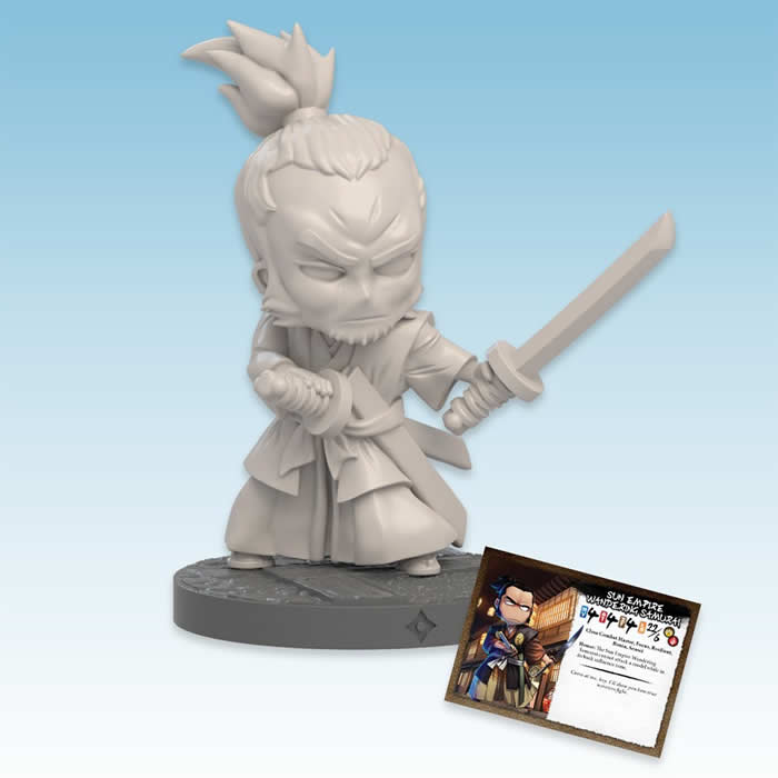 NJD010817 Sun Empire Wandering Samurai Ninja All-stars Ninja Division (ONLINE ORDER ONLY)