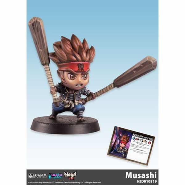 NJD010819 Musashi Ronin Hero Ninja All-stars Board Game Exp (ONLINE ORDER ONLY)