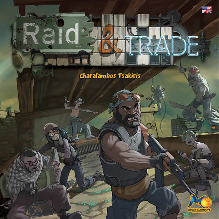 NJD420101 Raid And Trade Science Fiction Board Game (ONLINE ORDER ONLY)