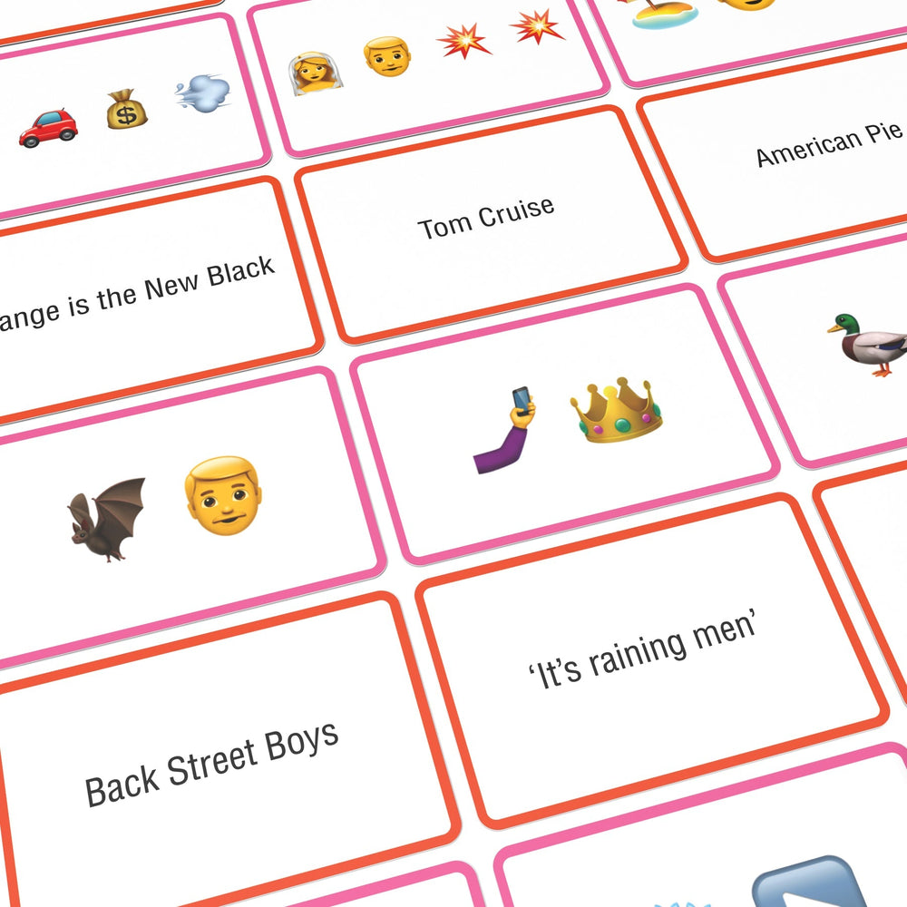 Name the Emoticon Card Game: Pop Culture Edition