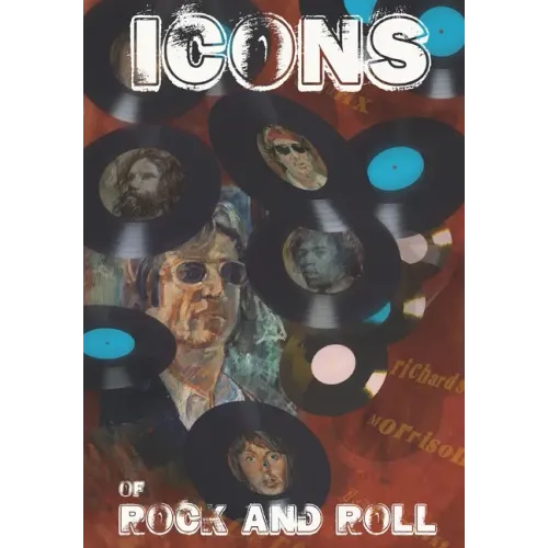 Orbit: Icons of Rock and Roll: Volume #1: Paul McCartney, John Lennon, Kieth Richards, Jimi Hendix, Jim Morrison - Paperback (ONLINE ORDER ONLY)