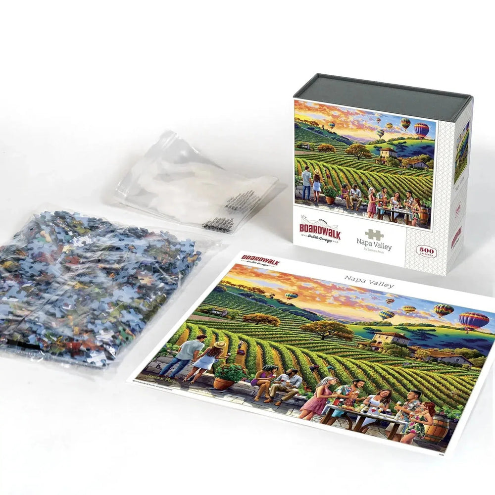 Napa Valley 500 Piece Jigsaw Puzzle Boardwalk (ONLINE ORDER ONLY)