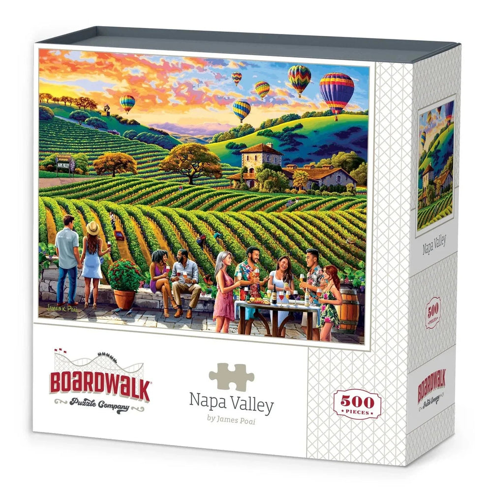 Napa Valley 500 Piece Jigsaw Puzzle Boardwalk (ONLINE ORDER ONLY)