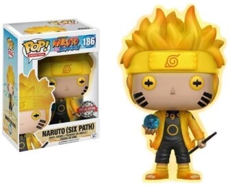 Pop! Animation: Naruto Shippuden - Naruto (Six Path) Glow Special Edition Sticker (ONLINE ORDER ONLY)