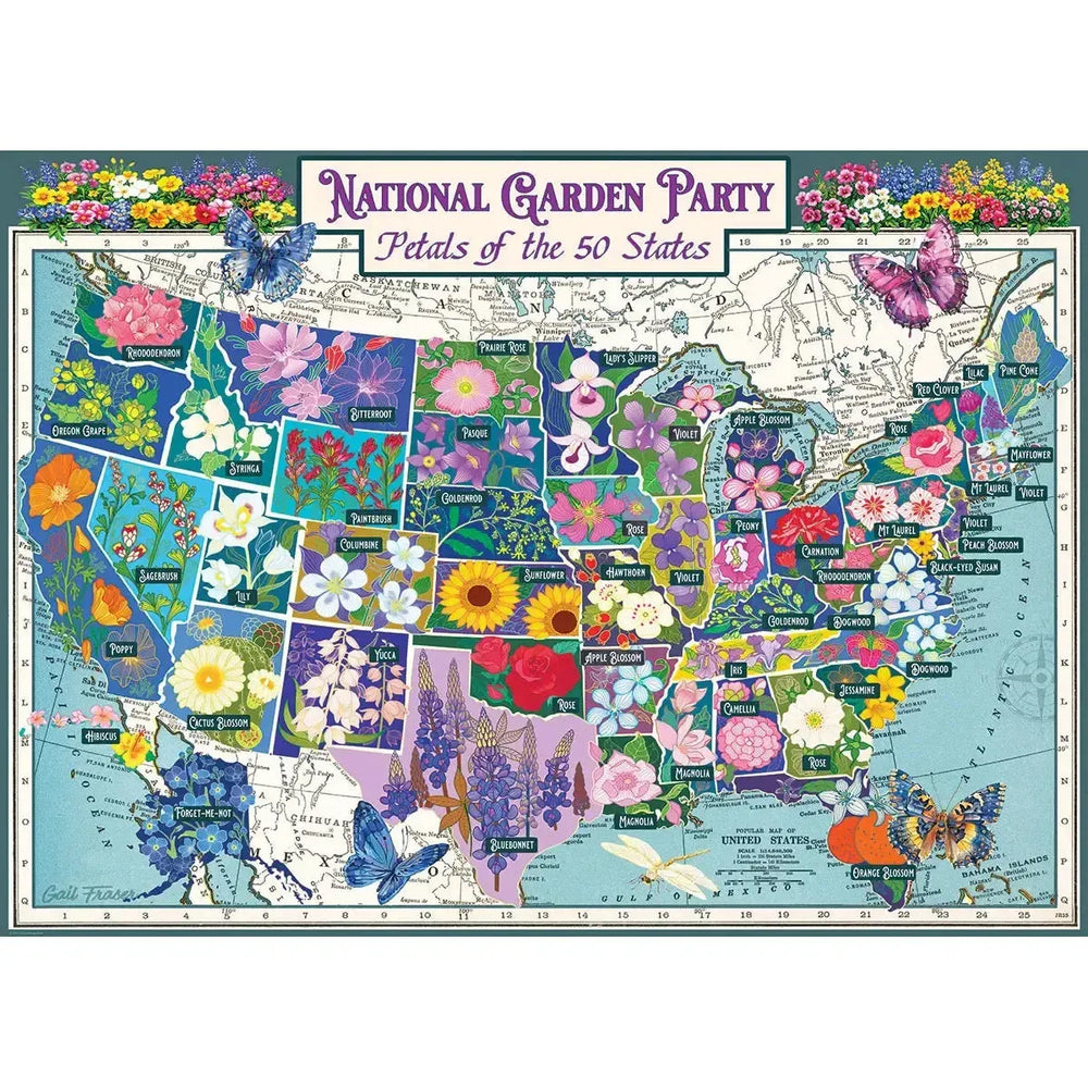 National Garden Party 300 Piece Jigsaw Puzzle Eurographics (ONLINE ORDER ONLY)