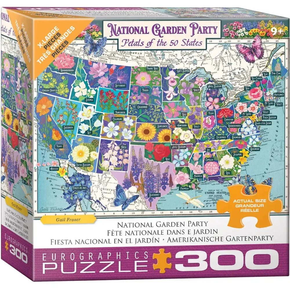 National Garden Party 300 Piece Jigsaw Puzzle Eurographics (ONLINE ORDER ONLY)