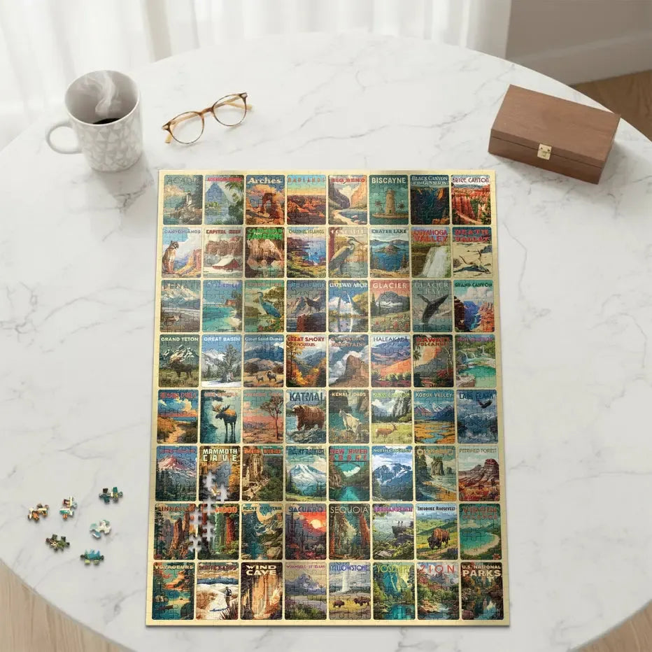 National Parks 1000 Piece Jigsaw Puzzle Final Piece (ONLINE ORDER ONLY)